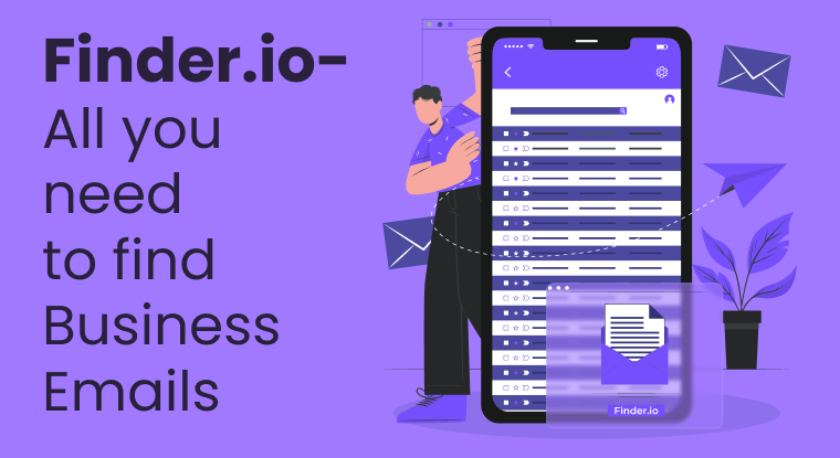  Finder.io- All you need to find Business Emails
