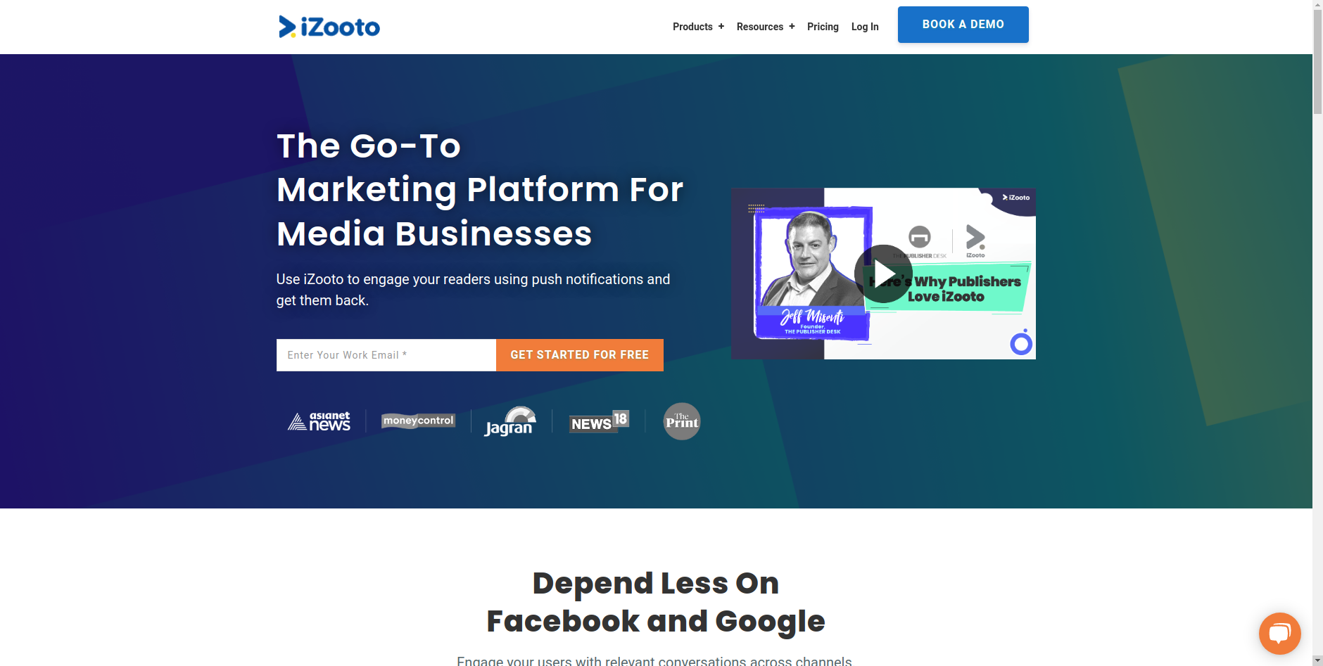 iZooto Dashboard