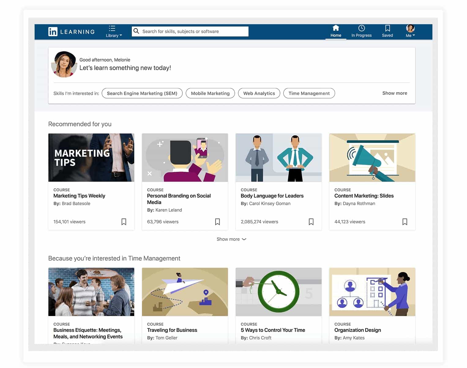 Linkedin Dashboard