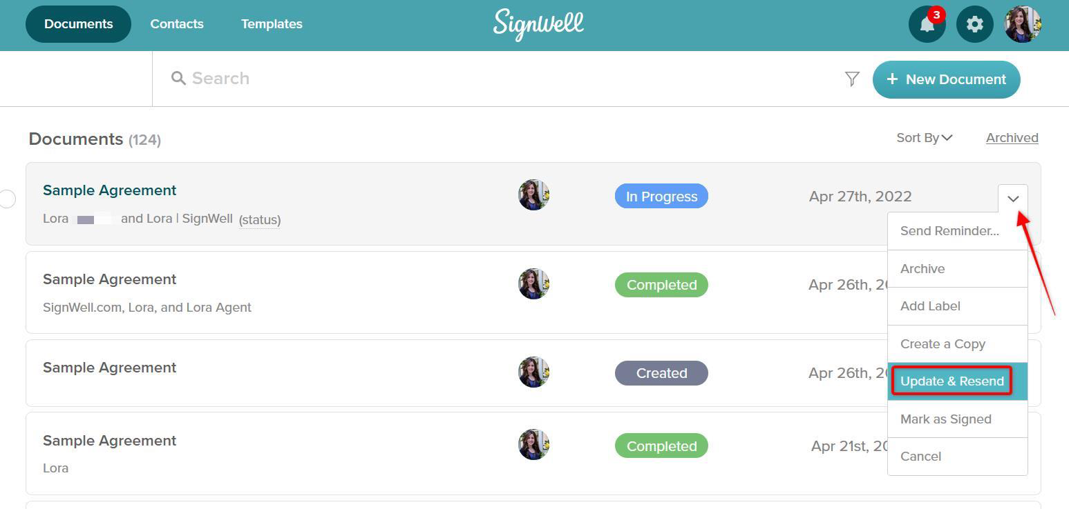 SIgnwell Dashboard