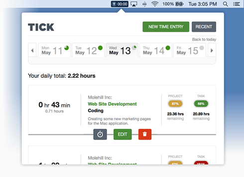 Tick Dashboard