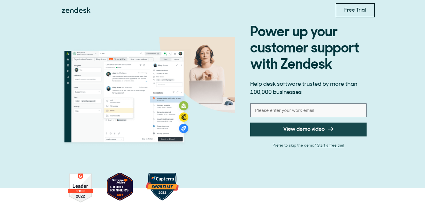 Zendesk Dashboard